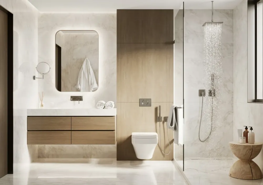 Installation de salle de bain à Chaux-des-Crotenay